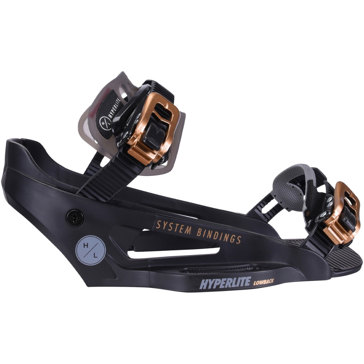 2026 Hyperlite System Lowback Chassis H24BCL-BK - Black / Gold